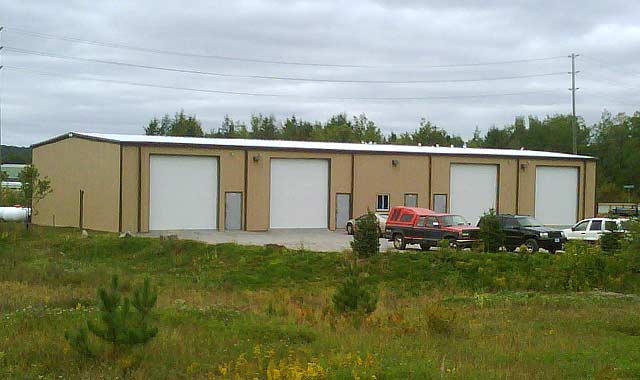 Construction Company Building - Olympia Steel Buildings