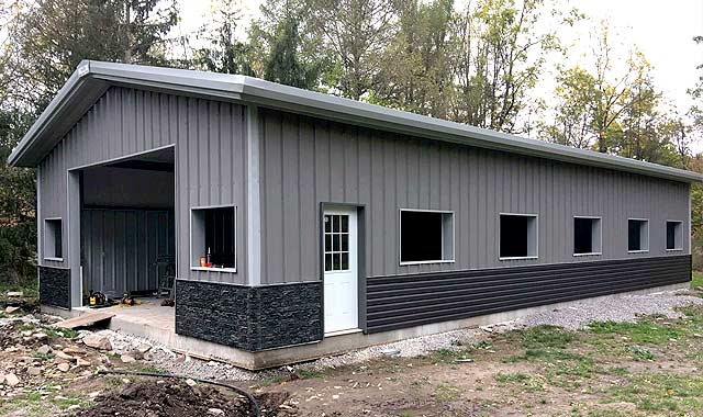 pre-engineered metal buildings and metal buildings red. in